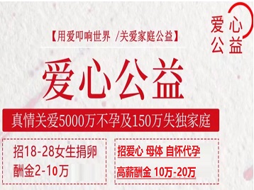 铜陵捐卵助孕生子 爱心志愿者招募